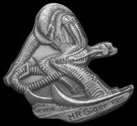 H.R.Giger Internet Pin